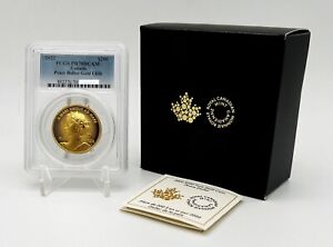 Canada 2022 200$ PEACE DOLLAR Ultra High Relief  1 oz Gold Coin PCGS PR70