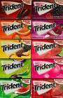 Trident Gum Fruit Assortment Featuring 10 Flavors - 14 Sticks Per Pack ( 10