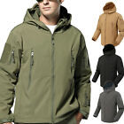 Men Waterproof Tactical Soft Shell Jacket Coat Army Military Jacket Windbreaker