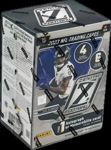 New ListingPanini Zenith Football 2023 NFL Trading Cards 24 Cards Sealed Blaster Box