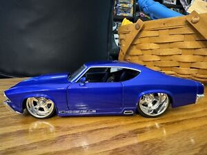 JADA 1/24 1969 CHEVROLET CHEVELLE SS  BIG TIME MUSCLE DIECAST COLLECTOR CAR