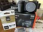 SONY A6600 MIRRORLESS DIGITAL CAMERA (BODY ONLY) *EXCELLENT CONDITION + 64Gb SD