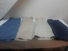 NIKE GOLF SHORTS LOT OF 4 MEN'S SIZE 38 36 HURLEY GENTLY USED