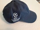 UEFA Champions League Navy Blue Hat, Sponsor Logos, NEW