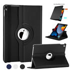 For iPad 9th 8th 7th Gen 10.2 inch Case Leather Rotating Stand Folio Smart Cover