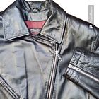 Vintage Wilsons Leather Jacket XS Women's Thinsulate Black Moto Trench Coat READ