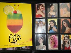 TWICE Taste of Love Monograph With Photocards