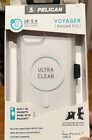 Pelican Voyager MagSafe Case and Holster For Apple iPhone 15 Plus only (Clear)