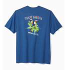 Tommy Bahama Toucan Do it Men's T-Shirt L Short Sleeve Monaco Blue MSRP$54. NWT
