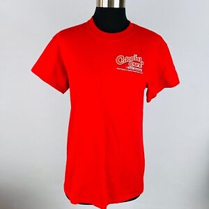 Colonial Cafe World Famous Ice Cream Unisex Red Small S T-Shirt