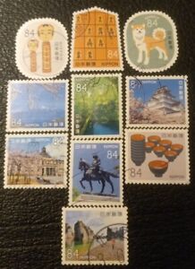 Japan Stamps 2021 My Journey Series #6 Complete Set Of 10