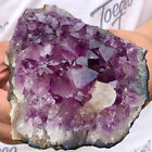 New Listing2.11lb Natural Amethyst geode quartz cluster crystal specimen energy Healing