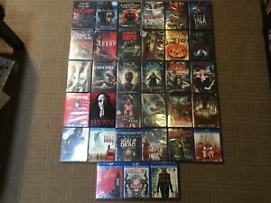 New ListingHorror Cult DVD Blu-Ray Lot of 33 Different OOP Rare DVD's NEW SEALED!