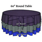 Tablecloth Satin Round 120