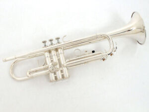 Used Yamaha / Trumpet Ytr-2330S Silver Plated Finish