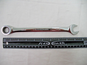 Craftsman USA 16mm Ratcheting Combination Wrench Made in USA