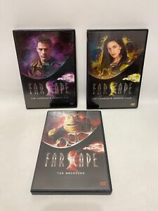 Lot 3 Farscape DVDs Season 1 4 & Archives A&E Sci Fi