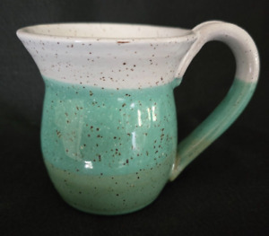 Hand Thrown & Painted Studio Art Pottery Coffee Mug Signed Michelle McCarthy