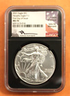 2021 SILVER EAGLE NGC MS70 JOHN MERCANTI SIGNED FIRST DAY OF ISSUE FDI TYPE 1