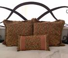 SHERRY KLINE LOT 2 Euro Shams and Decorative Pillow: Upscale Bedding Accessories