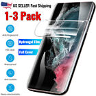 1-3 Pack Hydrogel Screen Protector For Samsung Galaxy S21 S22 Ultra/S22+/Plus 5G