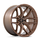 Fuel Off-Road Flux 22X10 -18 Platinum Bronze Wheel 6X139.7 6X5.5 (QTY 1)