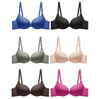 Small Flat-chested Women Bras Underwired Brassiere Smooth Light Padded Lingerie
