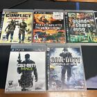 ps3 video game lot bundle - 5 Games All Pre-owned - All CIB - Excellent