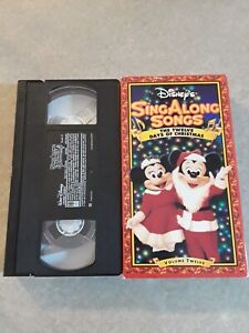 Disney Sing Along Songs The Twelve Days of Christmas VHS