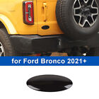 Blackened Exterior Rear Logo Emblem Cover for Bronco/Bronco Sport 21+Accessories (For: 2021 Ford Bronco Sport Badlands 2.0L)