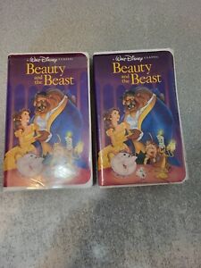 2RARE - Black Diamond Classic Walt Disney's Beauty And The Beast - VHS Tape 1992