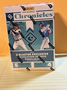 2022 Panini Chronicles Baseball MLB 20 Card Blaster Box NEW Factory Sealed