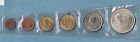 1963 Thailand  Coin Set 1957-1963 satang baht - Silver 20 Baht Birthday Rama IX