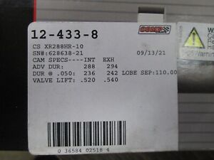 12-433-8 Comp Cam Xtreme Energy SBC Chevy Hydraulic Roller Camshaft