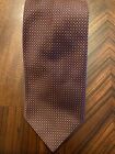 Brooks Brothers 346 Men's Silk Neck Tie.  Multicolor  Blue, Red & Gold Squares.