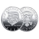 100PC Keep Americe Great EAGLE Silver President Challenge 2024 Donald Trump Coin