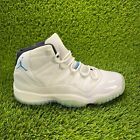 Nike Air Jordan 11 Retro Womens Size 8.5 White Athletic Shoe Sneakers 378038-117
