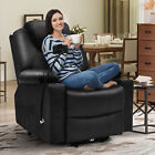 Electric Power Lift Recliner Chair PU Leather Massage Sofa Massage Recliner sofa