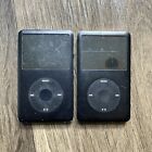 New ListingLot Of 2 Apple iPod Classic 6th Gen Black 80GB FOR PARTS, REPAIR - Untested