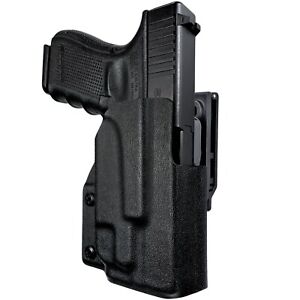 OWB Quick Release IDPA Holster fits Glock 19, 19X, 23 w/ TLR-7A