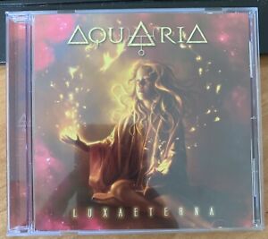 Aquaria - Luxaeterna  CD- Brazilian Power Metal  Mint Condition Angra
