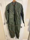 Vintage Military USAF Anti-Exposure Flying Coverall Suit Large Regular CWU-12/P