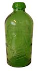 Vintage Anchor Hocking Bicentennial Fairfield County Fair Oh. Green Glass Bottle