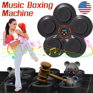 2024 Newest Smart Bluetooth Musical Boxing Machine Wall Mounted with Gloves Gift