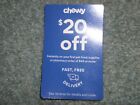 Chewy coupon. $20 off first order of $49 or more. Expires 6/30/24.