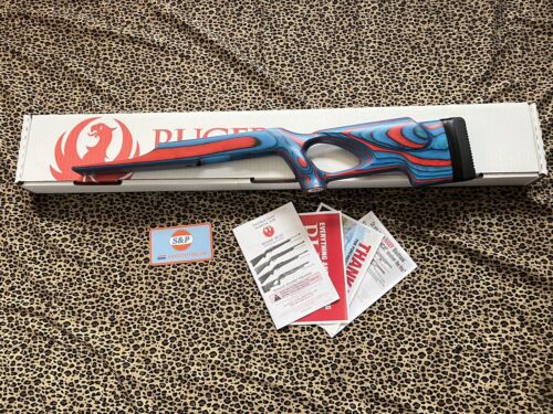 Ruger 10/22 2024 USA Shooting Red & Blue Laminate Stock 1 OF 2024 BLEMISHED