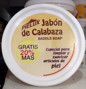 JABON DE CALABAZA / NATURAL PUMPKIN SADDLE SOAP CLEANER - 250g - ENVIO GRATIS