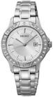 NEW* Seiko SUR853 Silver-Tone Stainless Steel Women's Watch