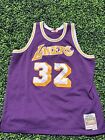 LA Lakers Magic Johnson-Mitchell & Ness '84-'85 Hardwood Classic Jersey 2XL