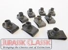 1946-1980 Ford 10pk 5/16-18 Extruded Fender U-Nuts Clips Hood Body Console Trunk (For: 1963 Ford Falcon)